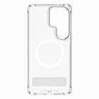 Blu Element - Étui Dropzone Rugged avec béquille avec aimants pour Samsung Galaxy S26 Ultra, Transparent-Support intégré pour visionnage vertical et horizontal