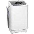 HOMCOM - Machine à laver portable entièrement automatique 1,3 pi³ - blanc-Présente un design compact, adapté aux appartements, camping-cars et dortoirs 