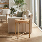 Zuo - Halya Table d’appoint - Naturel-Capacité de poids maximale: 20