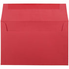 JAM Paper - Enveloppes d'invitation colorées A9 - 5,75 x 8,75 - rouge recyclé - Paquet de 50-Ces enveloppes sont parfaites pour envoyer des invitations, des cartes de voeux, des RSVP, des cartes de remerciement, des cadeaux d'anniversaire, des remises de diplômes, des vacances et plus encore