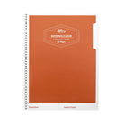 Hilroy - Core+ Cahier - 10,5 x 8 po - 80 pages - couleurs variées-Pochette en poly