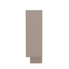 Manhattan Comfort - Ella 31,5 po Buffet Moderne d’Appoint - Mocha-Assemblage à domicile requis Tout le matériel inclus