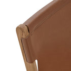 Modway - Sonora Cuir Fauteuil d’appoint de salle à manger - Chestnut Tan-10