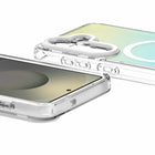 Avana - Étui Cosmic Frost avec aimants pour Samsung Galaxy S26+, Violet-Protection de l'écran et du compartiment de la caméra