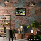 Dallas Stars Celebration 2025 Playoffs - Toile encadree - 31" x 22"-Sous licence officielle de la LNH et de l'AJLNH