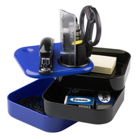 JAM Paper - Ensemble de fournitures de bureau  - 4 x 4 x 3 -5 - pivotant - bleu-Couleur : Bleu