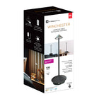 Xtricity - Lampe de table tactile LED portable Winchester - Noire-Activation tactile pour une utilisation facile