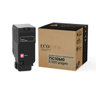 Ecotone Lexmark 71C10M0 Cartouche de toner remanufacturée - Rendement élevé - Magenta-Le rendement élevé réduit la fréquence des remplacements et les coûts d'impression