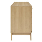 Modway - Soma 8 tiroirs Commode, Chêne-Tiroir à extension complète