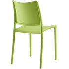Modway - Hipster Fauteuil d’appoint de salle à manger Ensemble de 4 - Vert-Aucun assemblage nécessaire