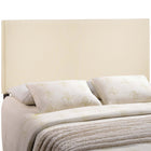 Modway - Region Tissu rembourré Tête de lit King, Ivoire-5