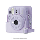Fujifilm - Étui pour appareil instax mini 13 - Violet feutré-Rabat amovible vous permettant d'utiliser votre appareil sans devoir le sortir de l'étui