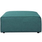 Modway - Mingle Tissu Ottoman - Sarcelle-Doublure élégante