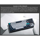 Keychron - Q3 Max RGB Wireless Mechanical Keyboard - Red Switch - TKL Layout with Knob - Carbon Black-remplaçable à Chaud : Personnalisez votre expérience de frappe à la volée avec des switches hot-swappables, vous permettant de personnaliser votre clavier facilement sans soudure, supportant divers switches mécaniques de style MX.