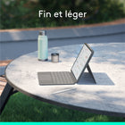 Logitech - Touch iPad Air 11" (M3/M3/M4) / iPad Air 5ème génération Étui Clavier - Gris Oxford - Anglais-Smart Connector: connectivité simple, instantanée et sécurisée sur votre étui clavier Combo Touch pour iPad sans chargement requis, alimenté par votre iPad 