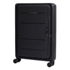Tucci Italy - Davanti Bagages enregistrés rigides durables de 26 po - Noir-Design pliable – Se plie à plat pour un rangement sans tracas dans les garde-robes, sous les lits ou les coffres de voiture, et est idéal pour les voyageurs occasionnels ou les espaces limités