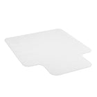 Mount-It! - Tapis de chaise pour sol dur avec rebord, 35,5 po x 47 po, vinyle transparent-7