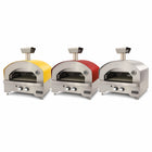 Kucht - Four à pizza portatif au propane pour l’extérieur Napoli - Jaune-Jauge de température. Température maximale de 800 °F