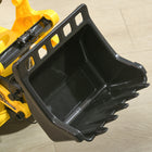 HOMCOM - Véhicule bulldozer porteur pour enfants - jaune-Le levier de vitesse crée une expérience de jeu réaliste et captivante 