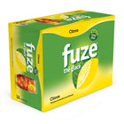 Fuze - thé glacé au citron - 341 mL - Paquet de 12-Fait avec du vrai thé