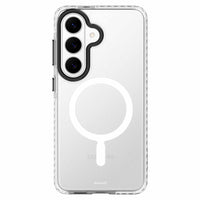 Nimbus9 - Étui Phantom 3 avec aimants pour Samsung Galaxy S26+, Transparent-Grâce aux boutons REAL SENSE pour un contrôle précis, à la protection contre les chutes de 6 mètres et à la technologie anti-jaunissement, votre appareil reste impeccable et en toute sécurité