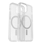 Otterbox - Coque transparente Symmetry avec MagSafe pour iPhone 17E/16E/15/14/13 - Stardust-Couvre-ports Bloc de la poussière et de la saleté