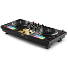 Hercules - DJControl Inpulse T7 Premium Contrôleur DJ motorisé 2 platines-Contrôleur DJ USB 2 platines avec interface audio intégrée et mixeur central avec entrée micro