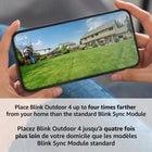 Amazon - Module de synchronisation Blink XR-Mettez la maison entre vos mains — Contrôlez jusqu'à 10 appareils Blink à partir de l'application Blink, ce qui vous permet d'armer, de désarmer et d'utiliser facilement un groupe de vos caméras ensemble.