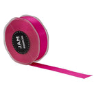 JAM Paper - Ruban de satin double face - 7/8" de large x 25 m - Rose choquant-Taille : 0,875 po x 25 mètres