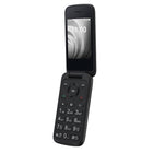 TCL - Téléphone intelligent pliable 2,8 po – 1 Go RAM – Volcano Noir – Débloqué-Le bouton de numérotation rapide permet d’appeler plus facilement que jamais vos contacts présélectionnés