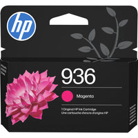 HP - 936 cartouche d’encre - rendement standard - magenta-Magenta
