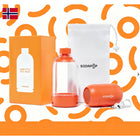 Sodapop - Haut-parleur portable Bluetooth orange-Connectivité Bluetooth 5.0 avec fonction haut-parleur mains libres