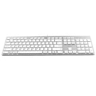 Adesso - AKB-730UW USB-C Clavier à commutateur à ciseaux multi-OS avec raccourci clavier CoPilot AI, USB-C/USB-A-Connexion : USB-C