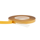 Futech - Ruban adhésif double face pour ourlet de banderole - 10 mm l x 50 m L - Transparent-Adhésion double face forte et fiable pour fixer, assembler et maintenir différents matériaux sans fixation visible.
