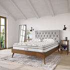 Modway - Jenna 8 po Ressorts et mousse Matelas Queen-Couche de mousse réactive de 0,5 po