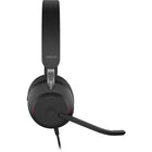 Jabra - Casque stéréo filaire USB-C supra-auriculaire Evolve2 40 SE avec câble d'extension - Unified-Certifié Communications Unifiées (UC)