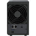 Synology - DS225+ Serveur NAS DiskStation à 2 baies - Intel Celeron J4125 - 2 Go de RAM-Port 2,5 GbE intégré et lecture/écriture séquentielle de plus de 282/217 Mo/s