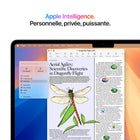 Apple - Portatif MacBook Air 13 po - Puce M4 - SSD 256 Go - Mémoire unifiée 16 Go - Minuit - Anglais-Écran Éclatant – L’écran Liquid Retina 13,6 po prend en charge un milliard de couleurs. Les photos et vidéos captivent le regard avec un contraste marqué et une abondance de détails, tandis que le texte s’affiche ultranet