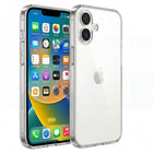 LBT - Iphone 16 Plus- Gel Grip Silicone Étui - Clear-Ultra mince et léger