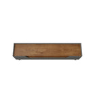Manhattan Comfort - Meuble TV Marcus 70,86 po style Mid-Century Modern - Gris et Nature-Cadre en MDF de haute qualité avec finition peinte. Pieds en bois de pin massif pour le style et la durabilité