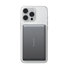 Torras - Batterie externe MiniMag 5000 mAh - Gris-Chargement USB-C ultra-rapide de 18 W et chargement sans fil de 7,5 W