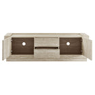 Modway - Hollis 59 po Travertin Meuble TV, Travertin-8