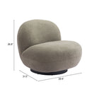 Zuo - Myanmar Fauteuil d’appoint - Vert olive-6