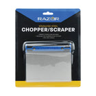 Razor - Grattoir à plaque de cuisson -Grattoir à plaque de cuisson manuel avec poignée ergonomique et isolante