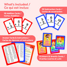 The Fidget Game - Paquet de cartes pour l'Addition et soustraction-Encourage les enfants à développer leur confiance utilisant des équations simples
