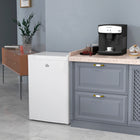 HOMCOM - Congélateur vertical compact mini 3 pi³ à porte unique réversible - blanc-Design compact adapté pour un appartement, un camping-car, un dortoir ou un bureau à domicile