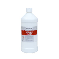 Handy Art - Peinture Acrylique, Titane Blanc, 946 ml-Acrylique de classe économique et de haute qualité