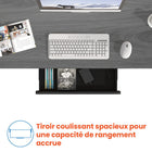 Motionwise - Bureau de la série M2 48 po de largeur, Motionwise - Bureau électrique assis-debout avec double moteurs et tiroir coulissant - Gris Rustique-Livraison sans tracas : Le bureau Motionwise est expédié dans une seule boîte, simplifiant la livraison et l’assemblage pour une utilité immédiate. Pas de délais ou de complications liés à l’expédition !