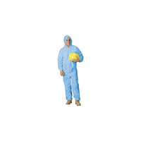 Lakeland – Combinaison avec capuchon Pyrolon Plus 2, moyen, bleu, 10/paquet (07428B-M-ReFTECH)-Matériau : Pyrolon