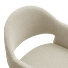 Modway - Talia 37 pouces Tissu rembourré Tabouret de comptoir - Lin-8